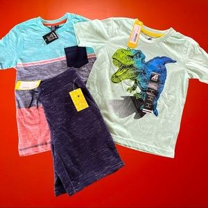 NWT! Boys Tees & Short Bundle